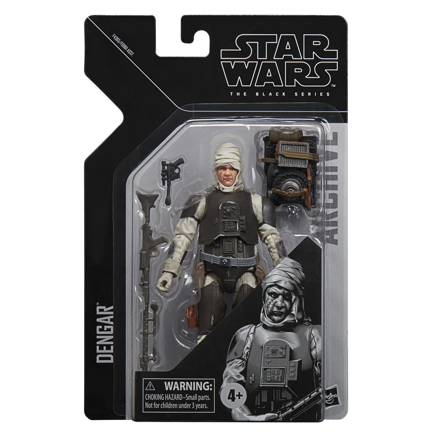 Star Wars The Black Series Archive, Dengar, figurine de collection de 15 cm, Star Wars : Le retour du Jedi, pour enfants, à partir de 4 ans