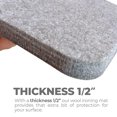 thumbnail image 2 of Mistaha Ironing Felt Pads Portable Heat-Resistant Wool Pressing Mat for Handmade Item Quilting Sewing Ironing, 2 of 8