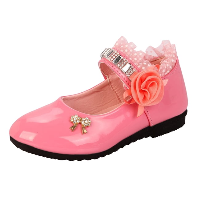 FhsagQ Shoes Girls Slippers Size 4 Blue Girls Middle and Large Children Inlaid with Rhinestones Sweet Children's Dance Shoes Shoes Girls Shoes Slippers Size 13 Little Kid 210
