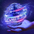 thumbnail image 4 of Hand Controlled Mini Flying Orb Toys with Led Light, Globe Shape Spinning Flying Ball for Kids, 4 of 6