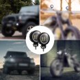 thumbnail image 2 of Yeacher 4 Inch Round LED Motorcycle Lights Off-Road Vehicle Work Lights Fog Driving Light Daytime, 2 of 8