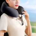 thumbnail image 4 of TopLLC Pillows, Bed Pillows, Memory U-shaped Pillow For Neck Protection Neck Pillow For Nap Neck Pillow Neck Pillow Head Pillow Neck Pillow Aircraft Car Head Wearing Pillow Ushaped pillows, 4 of 6