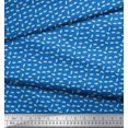 thumbnail image 2 of Soimoi Viscose Chiffon Fabric Paper Boat Art & Craft Print Sewing Fabric Yard 42 Inch Wide, 2 of 3