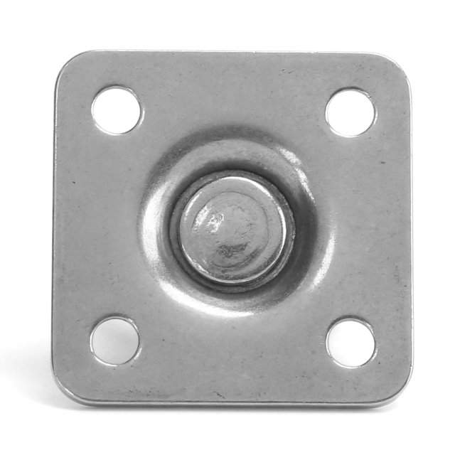 Boucle de Porte Carrée Tournante en Acier Inoxydable 360, Résistant à la Corrosion, Poli Miroir, Durable, Large Gamme d'Applications, pour