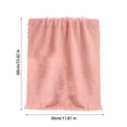 thumbnail image 4 of pstuiky Velvet Face Towel Soft & Absorbent Facial Cloth for Gentle Cleansing Solid Color Bath Towel for Daily Skincare Routine, 4 of 5