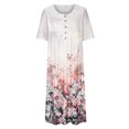 thumbnail image 5 of Robes d'Été Grande Taille pour Femmes 2024 Décontractées à Imprimé Robe à Manches Courtes Robe à Manches Courtes à Col Rond Robe Longueur Cheville Économisez jusqu'à 65 % de Rabais!, 5 of 5