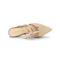 thumbnail image 4 of BLISSFUL STEP Women's Glitter Pointy Toe Flats Mules, 4 of 7