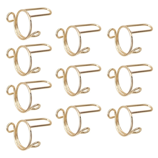 Visland 10 Pcs Fingertip Nail Rings Detachable Anti-rust Polish Copper Break Bad Habits Prevent Nail Biting for Nail Biters Fingertip Nail Gurad Protectors