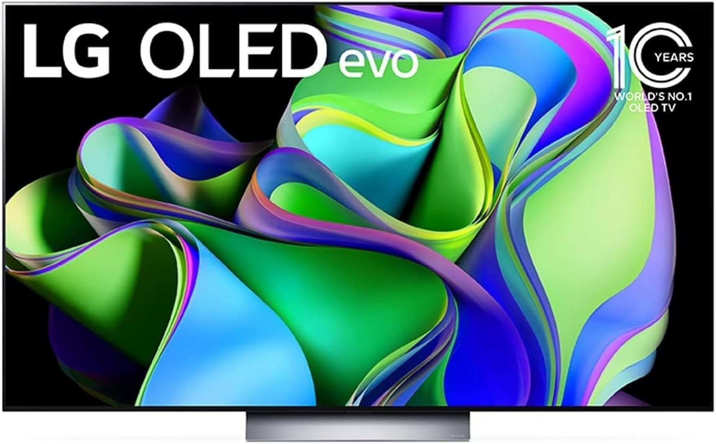 LG C3 OLED evo 65-Inch 4K Smart TV - AI-Powered, Alexa Built-in, Gaming, 120Hz Refresh, HDMI 2.1, FreeSync, G-sync, VRR, WebOS, Slim Design, Magic Remote Included, 65" Television