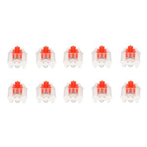 Commutateurs mécaniques, Alloy Touch Spot Commutateur de clavier mécanique Installation facile Commuteur rouge pour clavier pour ordinateur DIY