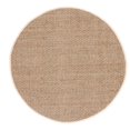 thumbnail image 2 of SAFAVIEH Collection de Fibres Naturelles 7' Ronde Ivoire NF114J Border Panierweave Seagrass Area Tapis, 2 of 2