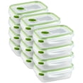 thumbnail image 1 of Sterilite 3.1 Cup Rectangular UltraSeal Food Storage Container, (12 Pack), 1 of 12