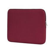Laptop Sleeve 11"-15.6", Durable Shockproof Protective Laptop Case Cover Flip Briefcase Carrying Bag Case, Laptop Sleeve Computer Bag Sleeve for Laptop Notebook, Red, 15.6"