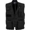 thumbnail image 2 of Rothco Deluxe Safari Outback Vest - Black, 3X-Large, 2 of 2