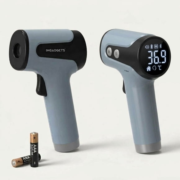 IMGadgets Digital Infrared Thermometer for Baby, Kids & Adults | Non-Contact Forehead & Object Mode Thermometer | Instant Read Fever Detector | Baby Bath, Milk & Room Temperature Monitor