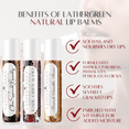 thumbnail image 4 of Strawberry Delight Natural Lip Balm, Pack of 3 by LatherGreen, 4 of 8