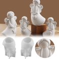 thumbnail image 4 of Hearth & Gear 2pc One Silicone Moulds Casting Moulds Angel 3D Silicone Mould Angel Silicone Mould Plaster For Casting Moulds Silicone Casting Mould Angel Casting Moulds Silicone For Alphabet Silicone, 4 of 7