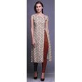 thumbnail image 2 of Bimba Kurti d'Été Sans Manches Imprimé Tunique Droite Robes pour Femmes, 2 of 6