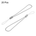 thumbnail image 3 of Unique Bargains 18cm Portable Item Nylon Cord Lanyards Hand Wrist Strap String Gray 20 Pack, 3 of 6