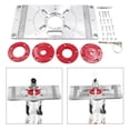 thumbnail image 4 of thinsony Router Table Insert Plate Trimmer Screws Trimming Machine for Woodworking Red, 4 of 9