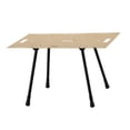 thumbnail image 3 of Almencla Folding Table Adjustable Height Multipurpose Stable Outdoor Table Picnic Coffee Table Furniture for Backpacking Hiking Garden Khaki, 3 of 8
