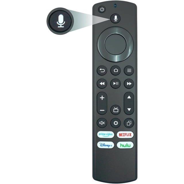 CHUANK Replacement Voice Remote for Insignia/Toshiba/Pioneer Smart TVs