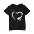 thumbnail image 2 of RXIRUCGD Tout-Petits Enfants Garçons Filles T-shirt à Imprimé d'Halloween Mode Mignon Col Rond Imprimé Manches Courtes Haut ( Noir, Taille : 7 Ans ), 2 of 4