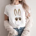 thumbnail image 1 of Weiqiqre Spring Tops for Women 2025 Happy Easter T Shirt Easter Bunny Shirt Cute Rabbit Graphic Tee Gift Spring Tees Tops, 1 of 4