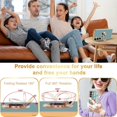 thumbnail image 3 of ORUYROP for Samsung Galaxy S24 Plus Case with Screen Protector, Built-in 360 Rotation Ring Holder Magnetic Stand, Luxury Shiny Plating Edge Shockproof Electroplated Protective Phone Cover (Gra, 3 of 6