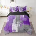 thumbnail image 2 of YST Purple Grey Gradient 7-Piece Comforter Set, King, 2 of 4