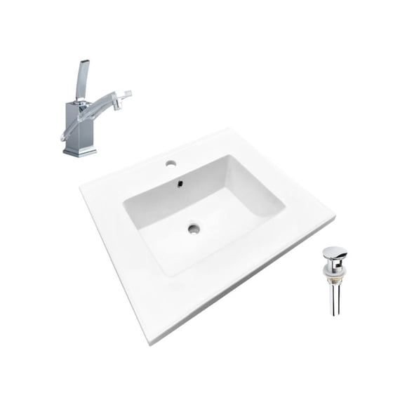 DROP Bath and Kitchen dessus de vanité