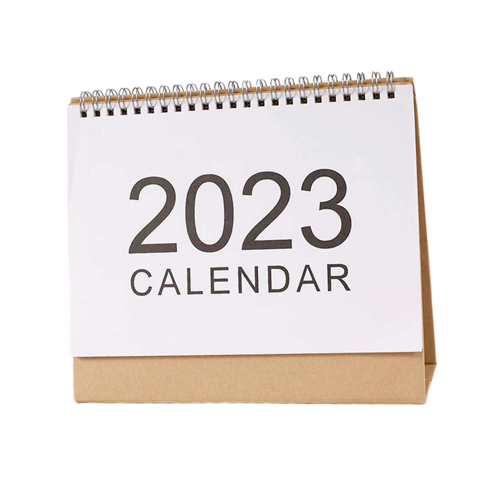 koolsoo Paper Daily Flip Calendar Yearly Calendar Planner Daily Schedule Desktop Monthly Medium and White