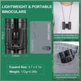 thumbnail image 5 of 8x21 Mini Pocket Binoculars Compact, Small Clear View Binoculars For Adults, Easy Focus Lightweight Portable Binoculars For Bird Watching Theater Oper, 5 of 5