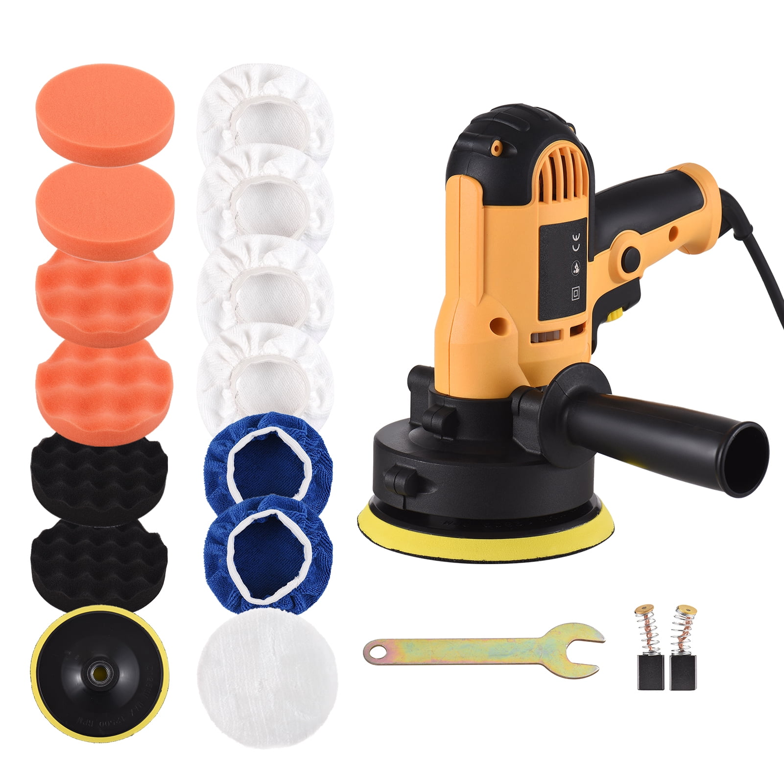 Polisseuse Voiture électrique POWERMAT – 2600W – 230V – Disque 180mm – Kit Accessoires