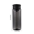 thumbnail image 3 of Bouteille d'Eau de Sport Réutilisable, Plastique, Couvercle Verrouillable Étanche avec Sangle pour le Gym, les Voyages, la Randonnée, le Yoga, 1 Unité, 3 of 6