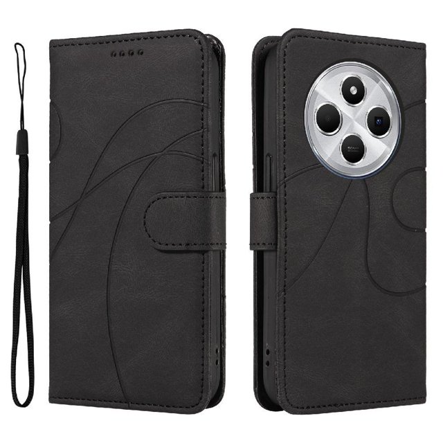 Flip Case For FOXDOCK Xiaomi POCO C75 Card Slots and Kickstand Function Skin Feel Leather