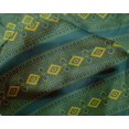 thumbnail image 4 of oneOone Silk Tabby Fabric Geometric Block Printed Craft Fabric BTY 42 Inch Wide, 4 of 4