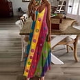 thumbnail image 1 of Babysbule Liquidation Robes d'Été pour Femmes, Robe d'Été Décontractée pour Femmes à Imprimé, Col en V, Sans Manches, Grande Taille, à Bretelles Spaghetti, 1 of 5
