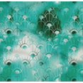 thumbnail image 4 of oneOone Cotton Poplin Twill Turquoise Green Fabric Abstracts Fabric For Sewing Printed Craft Fabric By The Yard 56 Inch Wide, 4 of 4