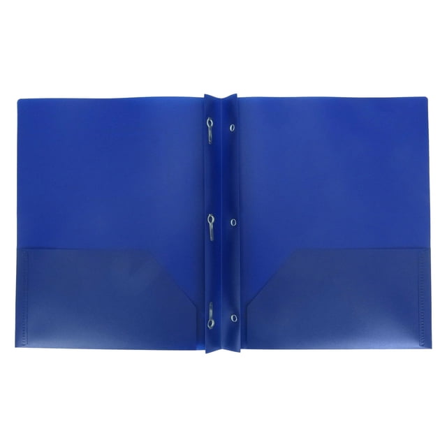 & School Double Pocket Folder for Tadpole – PP Foldable Folder with Insert Pockets for Organization & Filing
