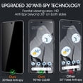 thumbnail image 2 of Zonyee 3 Pack Privacy Screen Protector Compatible for Google Pixel 8a - 6.1 inch, Anti-Spy Tempered Glass Film, Scratch Resistant,Easy Install, Bubble-Free, 2 of 8