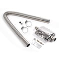 thumbnail image 1 of fashionhome Car Exhaust Pipe Universal Automobile Tube Spare Parts Professional Vehicle Repairing Modification Muffler Kit 60CM, 1 of 6