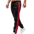 thumbnail image 2 of Pisexur Mens Sweatpants Elastic Waist Drawstring Workout Pants for Men Casual Lightweight Sweat Pants with Pockets Elastic Bottom Plus Size Sweatpants S-3XL, 2 of 6