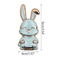 thumbnail image 2 of Cell Phone Automobile Cradles,Car Phone Holder,Mount Phone Mount For Car,Foldable Bunny Phone Bracket Mobile Phone Desktop Cute Card Ventilated Student Gift Suitable For Flat Panel Live Broadcast, 2 of 2