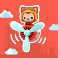 thumbnail image 2 of Air Freshener Air Outlet Rotary Propeller Cars Aroma Diffuser Perfume Clip Lovely Car Interior Accessories, 2 of 7