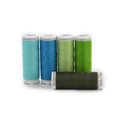 thumbnail image 4 of GÜTERMANN Sew-All Polyester Thread No. 120 Colour Gradient 5-Pack, Green, 128 m (140 yd), 4 of 5
