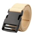 thumbnail image 1 of serony Outdoor Breathable Men Waist Belt Quick Release Buckle Beige, 1 of 8
