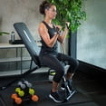 thumbnail image 3 of GoZone Foldable Weight Bench with Resistance Bands – Black, 3 of 9