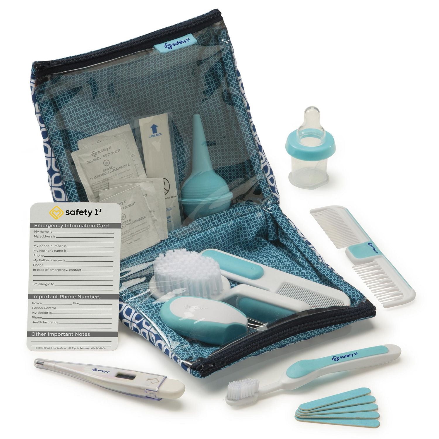 Safety 1st Deluxe Healthcare & Grooming Kit - Arctic Blue