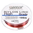 thumbnail image 1 of Uxcell 109Yard 8Lb Fluorocarbon Coated Monofilament Nylon Fishing Line Wine Red, 1 of 7